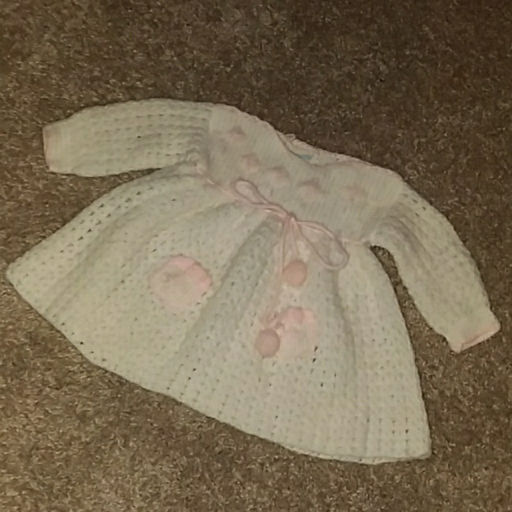 Baby nanette newborn-6m knit dress